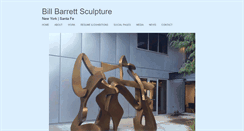 Desktop Screenshot of billbarrettsculpture.com